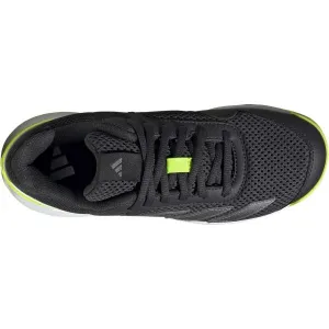 adidas COURTFLASH K Detská tenisová obuv, čierna, veľkosť 36