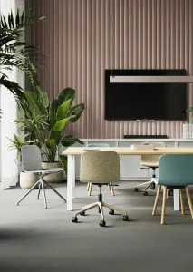 RIM konferenčná stolička LAMBDA WOOD LA 4012.151