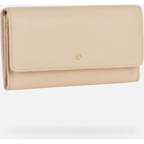 Geox WOMAN WALLET Dámska peňaženka, béžová, veľkosť