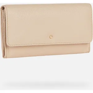 Geox WOMAN WALLET Dámska peňaženka, béžová, veľkosť