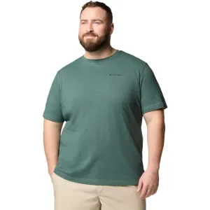 Columbia THISTLETOWN HILLS SHORT SLEEVE Pánske outdoorové tričko, zelená, veľkosť