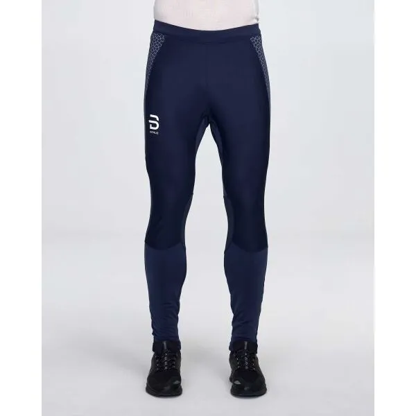 Daehlie TIGHTS MORA FOR MEN Pánske elastické nohavice, tmavo modrá, veľkosť