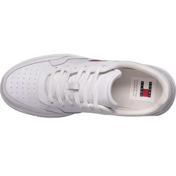 Tommy Hilfiger RETRO BASKET ESSENTIAL Pánske tenisky, biela, veľkosť