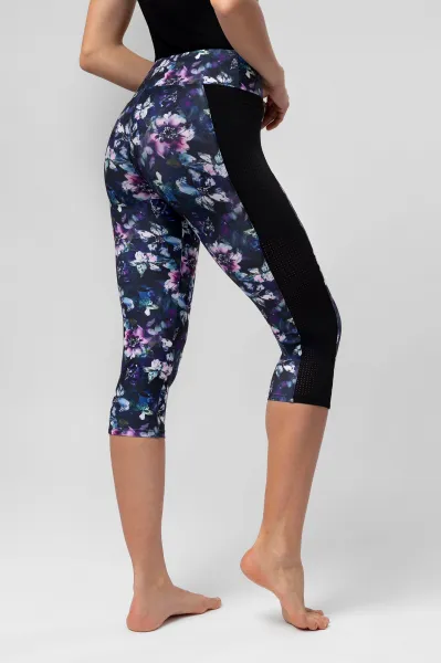 LELOSI Legíny AirMesh capri Voavah MEDIUM