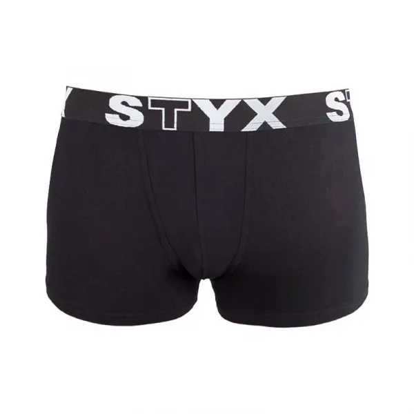 3PACK detské boxerky Styx športová guma čierne (3GJ96012) 6-8 let, trenky