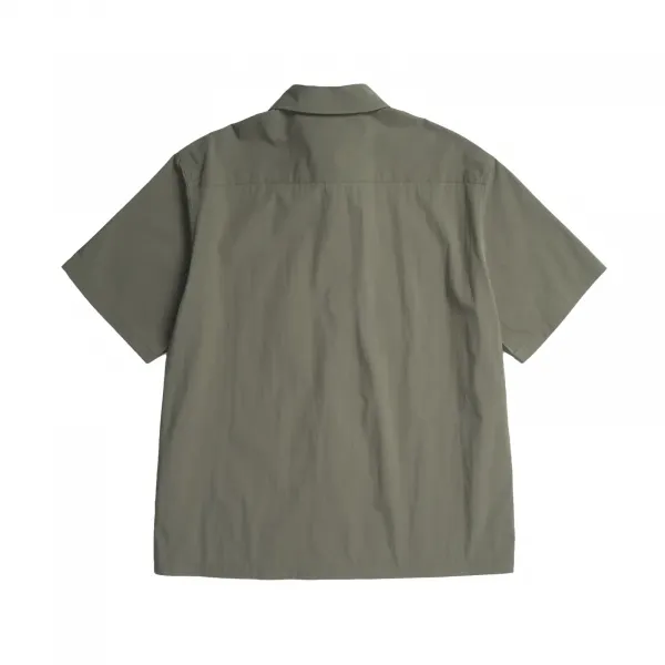 Norse Project Ivan Tech Poplin SS Shirt "Ivy Green" (N40-0826-8098)