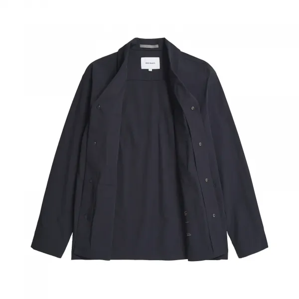 Norse Project Mads Travel Light Overshirt "Dark Navy" (N50-0269-7004)