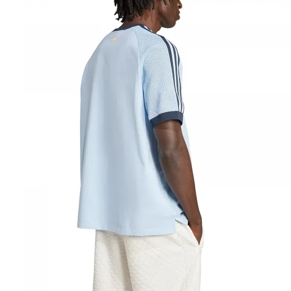 adidas Knitted Tee "Clear Sky" (JN5557)