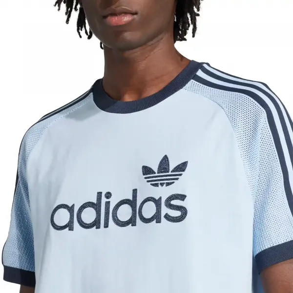 adidas Knitted Tee "Clear Sky" (JN5557)
