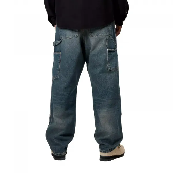Carhartt WIP Double Knee Pant "Blue" (I032699-014Q)