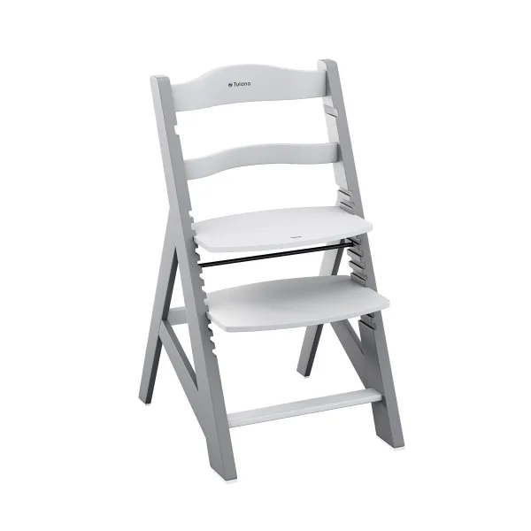 Detská jedálenská stolička TULANO MORSEL 40 GREY WHITE