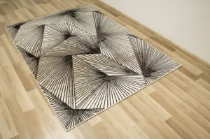 Koberec Studio E840A Geometria čierny / krémový