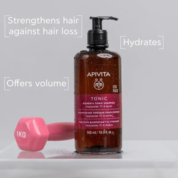 Apivita Tonic Women's Tonic Shampoo šampón proti vypadávaniu vlasov 500 ml
