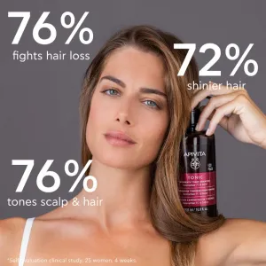 Apivita Tonic Women's Tonic Shampoo šampón proti vypadávaniu vlasov 500 ml