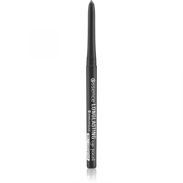 essence LONG-LASTING ceruzka na oči odtieň 34 Sparkling Black 0.28 g
