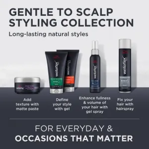 Wella Wellaflex Men gél na vlasy s extra silnou fixáciou 150 ml