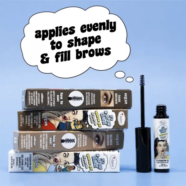 theBalm It's a Brow Time Brow Gel gél na obočie odtieň Medium Brown 3,6 ml