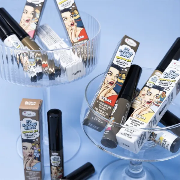 theBalm It's a Brow Time Brow Gel gél na obočie odtieň Medium Brown 3,6 ml