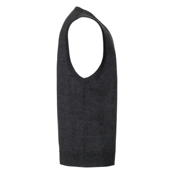 Men's Sleeveless Cardigan, Neckline V R719M 50/50 50% Cotton 50% Acrylic CottonBlend TM weave 12 275g