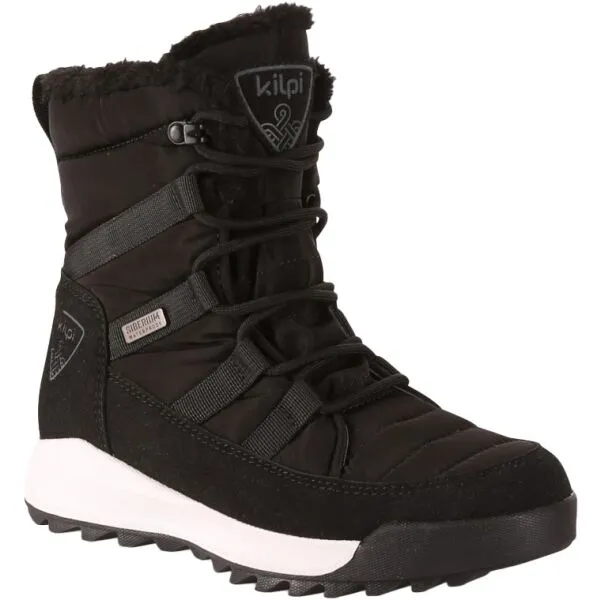Women's winter shoes Kilpi CANDY HIGH WP-W BLACK
