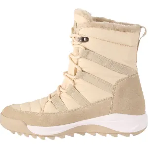 Women's winter shoes Kilpi CANDY HIGH WP-W BEIGE