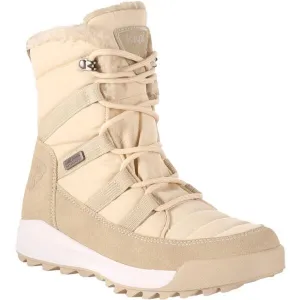 Women's winter shoes Kilpi CANDY HIGH WP-W BEIGE