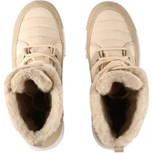 Women's winter shoes Kilpi CANDY HIGH WP-W BEIGE