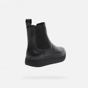 Black women's ankle boots Geox Graisy - Women's