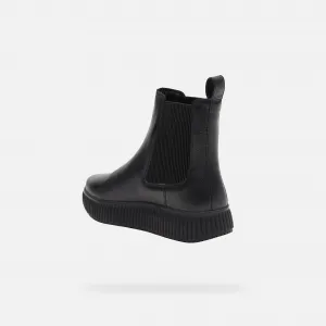 Black women's ankle boots Geox Graisy - Women's