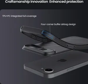 Nillkin CamShield PRO Kryt pre iPhone 16e, Modrý