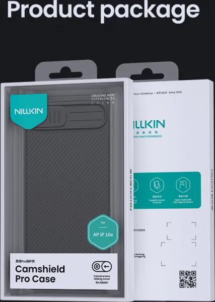 Nillkin CamShield PRO Kryt pre iPhone 16e, Modrý