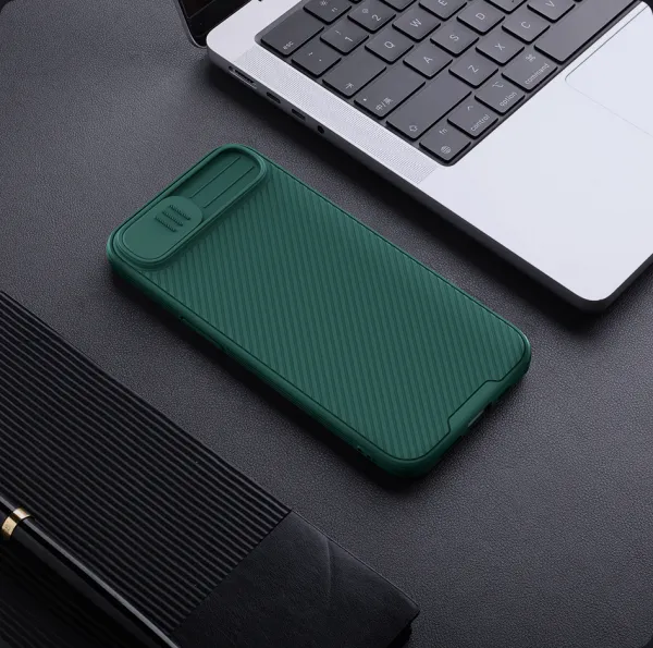 Nillkin CamShield PRO Kryt pre iPhone 16e, Zelený
