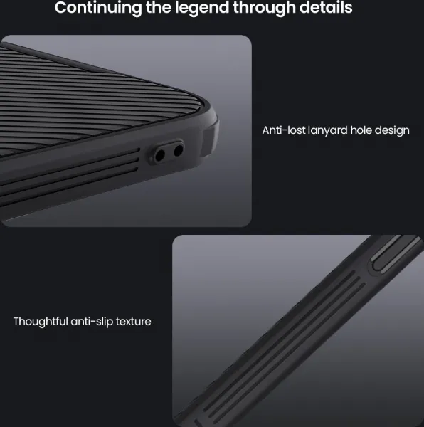 Nillkin CamShield PRO Kryt pre iPhone 16e, Čierny