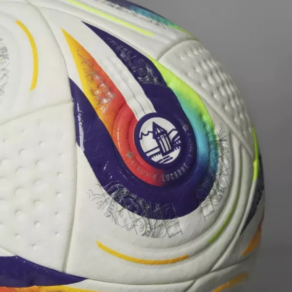 Futbalová lopta ADIDAS W EURO25 PRO WHITE PANTON PANTON