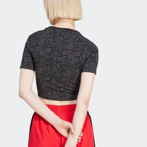 Dámske tričko s krátkym rukávom ADIDAS ORIGINALS SNAKE BABY TEE