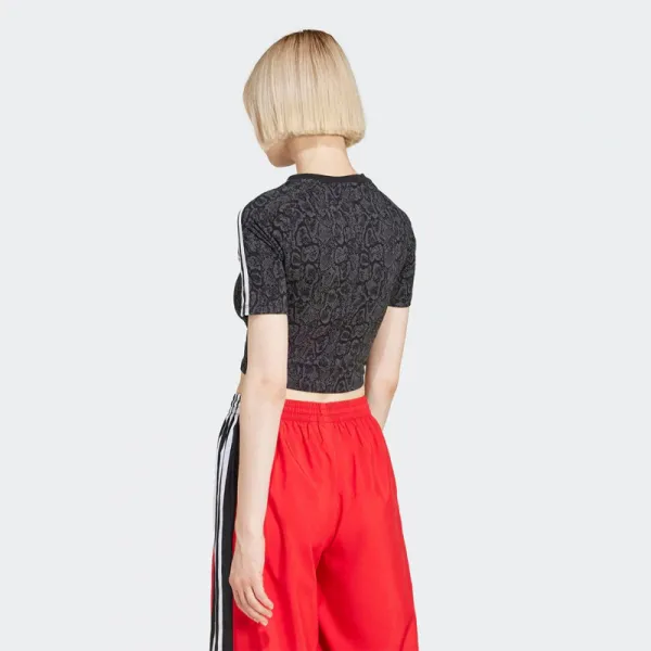 Dámske tričko s krátkym rukávom ADIDAS ORIGINALS SNAKE BABY TEE