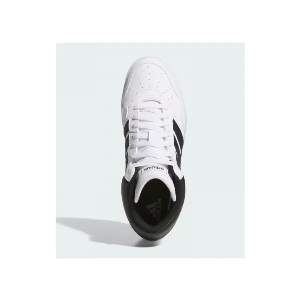 Pánska rekreačná obuv ADIDAS Hoops 4.0 Mid M cloud white core black grey two