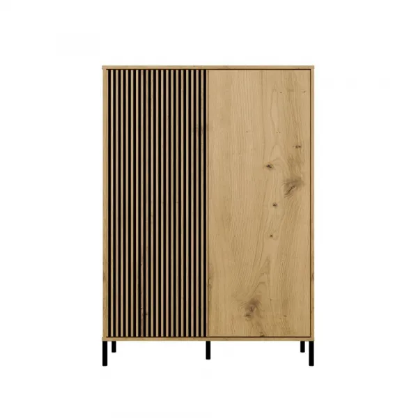 TP Living Vitrína KAMARO 2DD 103,5 cm dub artisan
