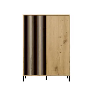 TP Living Vitrína KAMARO 2DD 103,5 cm dub artisan