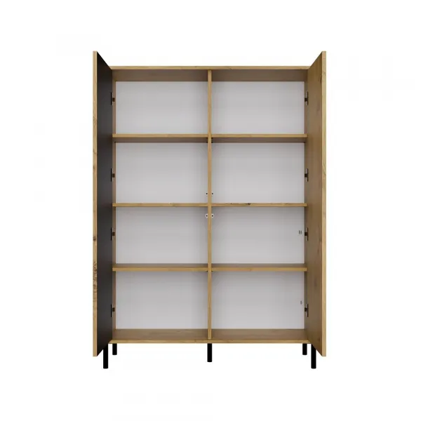 TP Living Vitrína KAMARO 2DD 103,5 cm dub artisan