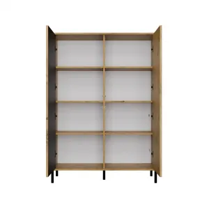 TP Living Vitrína KAMARO 2DD 103,5 cm dub artisan