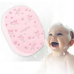 BABYONO Hubka na umývanie - ružová