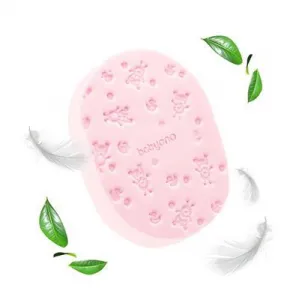 BABYONO Hubka na umývanie - ružová