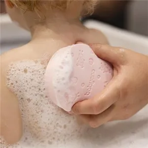 BABYONO Hubka na umývanie - ružová