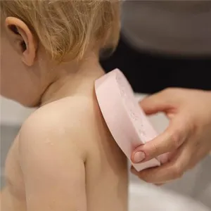 BABYONO Hubka na umývanie - ružová