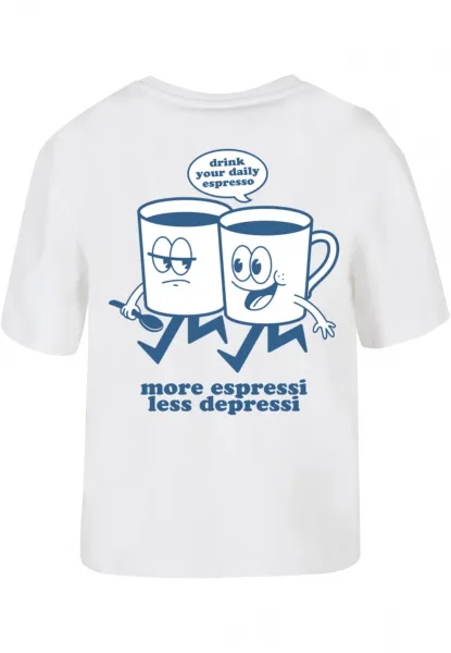 Women's T-shirt Daily Espresso white