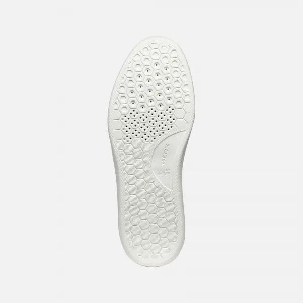 White men's sneakers Geox Deiven - Men's