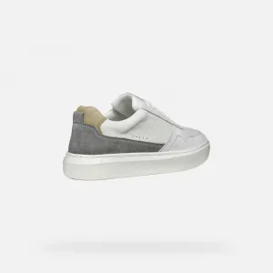 Cream men's sneakers Geox Deiven - Men's