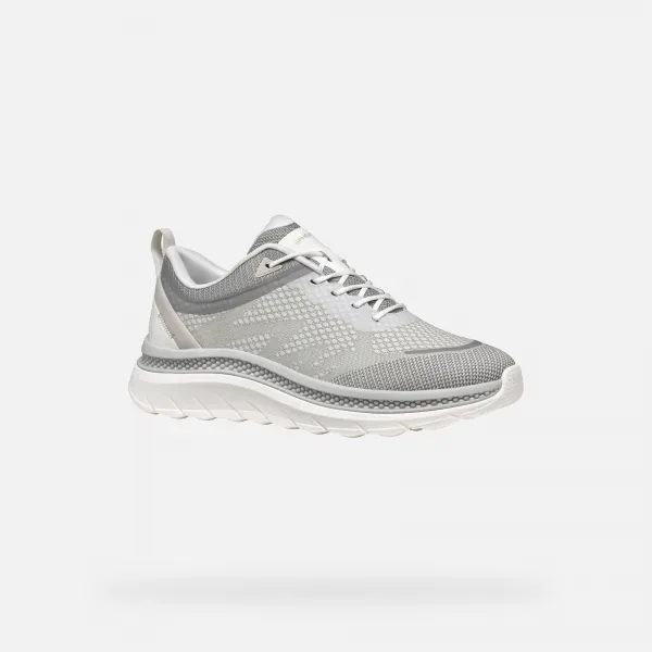 White men's sneakers Geox Spherica Actif X - Men