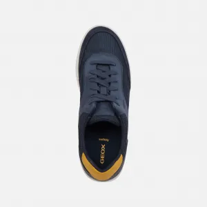 Dark blue men's sneakers Geox Rieti - Men's